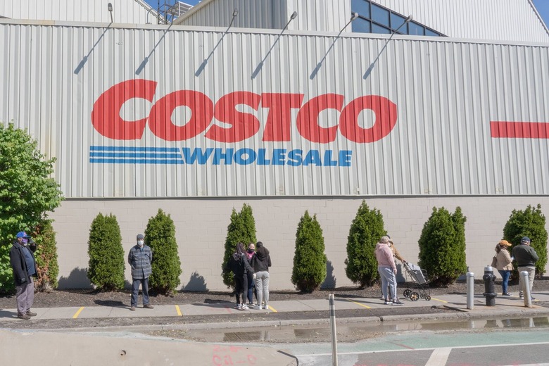 A New York-area Costco store is shown in Long Island City