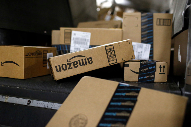 Amazon Logo On Shipping Boxes