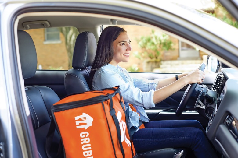 Grubhub delivery driver.