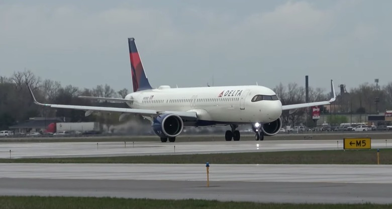 Delta Air Lines plane.