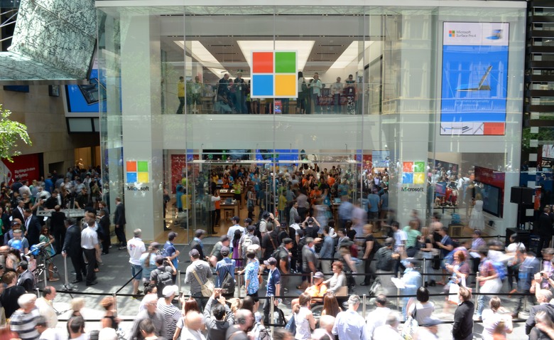 Flagship Microsoft store opens in Sydney, Australia - 12 Nov 2015