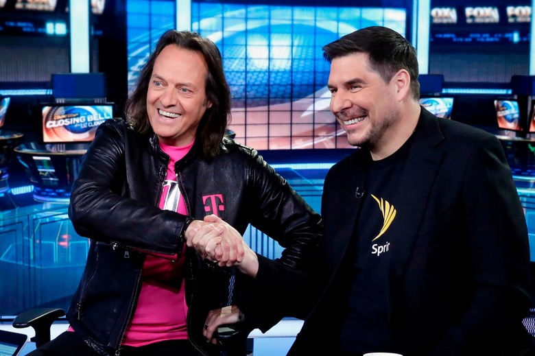 Sprint T Mobile Deal, New York, USA - 30 Apr 2018