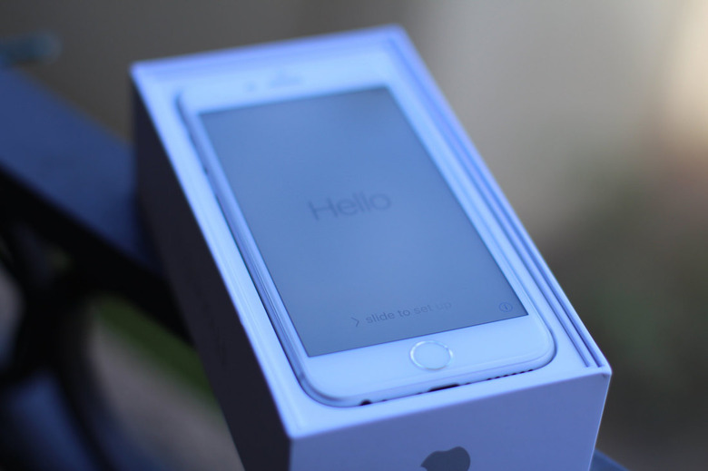 iphone 6s startup screen