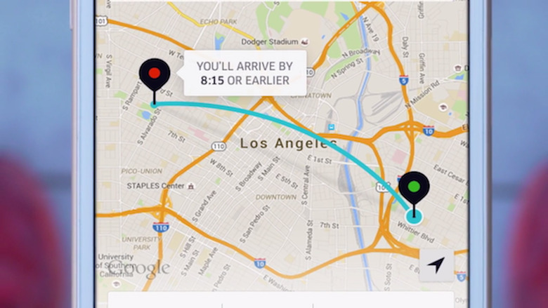 UberPool Arrive By