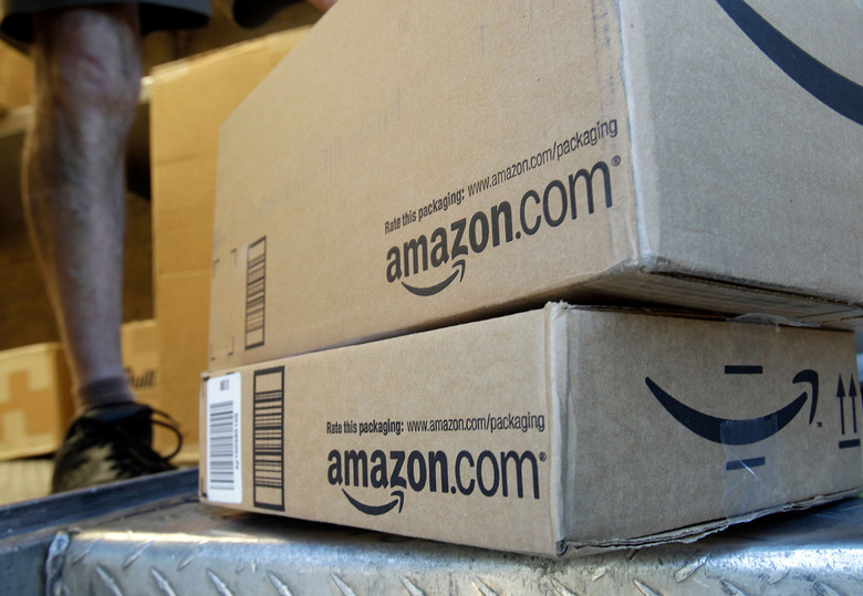 Amazon Logo On Shipping Boxes