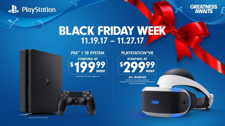 PS4 Black Friday 2017