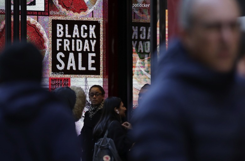 Black Friday sales in New York, USA - 24 Nov 2017