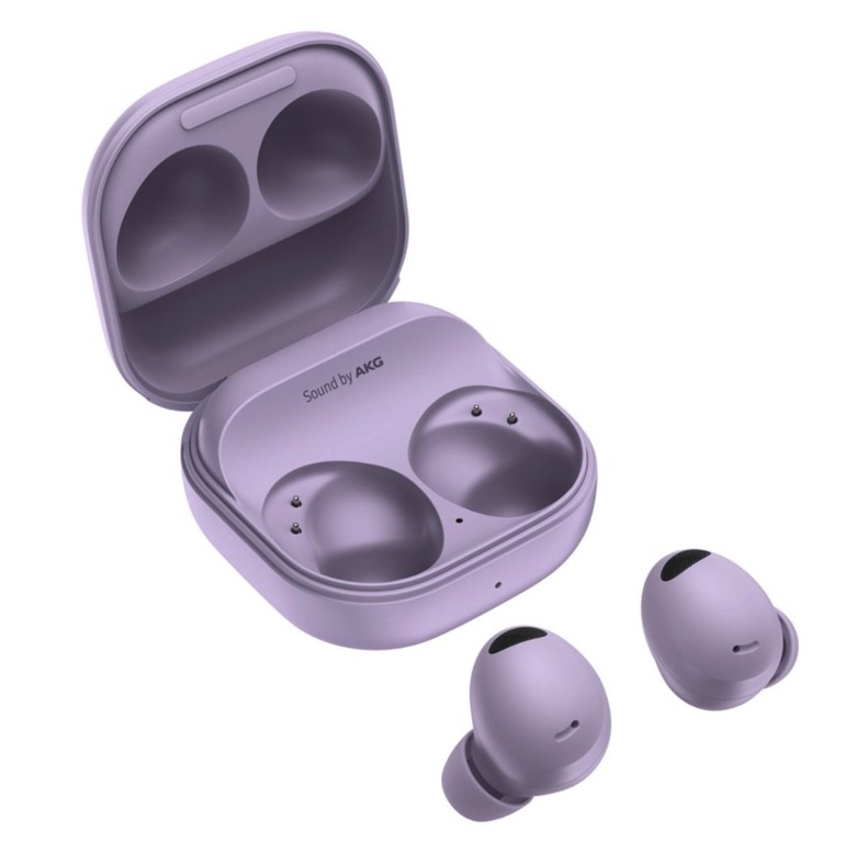Samsung Galaxy Buds 2 Pro wireless earphones.