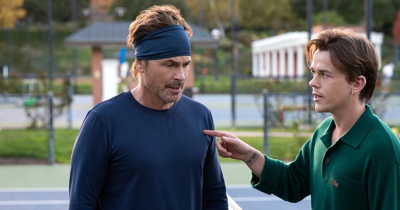 Rob Lowe and John Owen Lowe in Unstable.