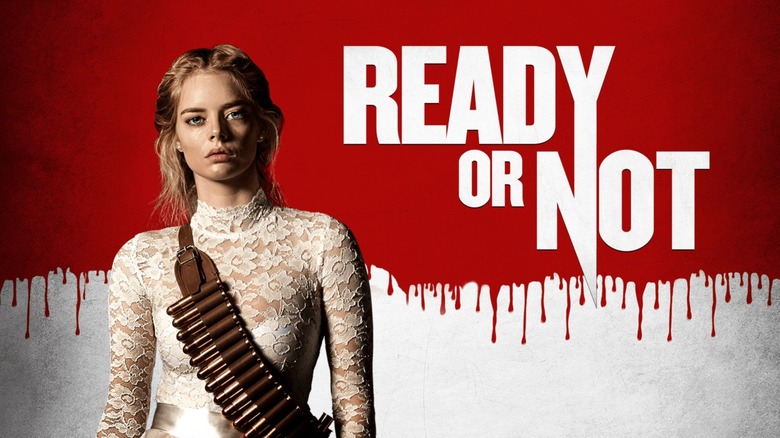 Samara Weaving in Ready or Not.