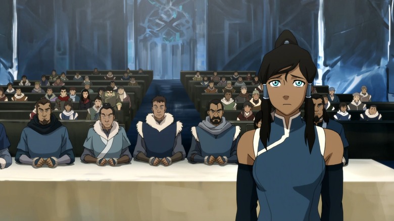 Korra in The Legend of Korra.