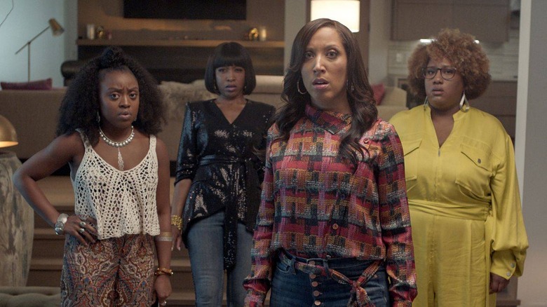 Quinta Brunson, Gabrielle Dennis, Robin Thede, and Ashley Nicole Black in A Black Lady Sketch Show.