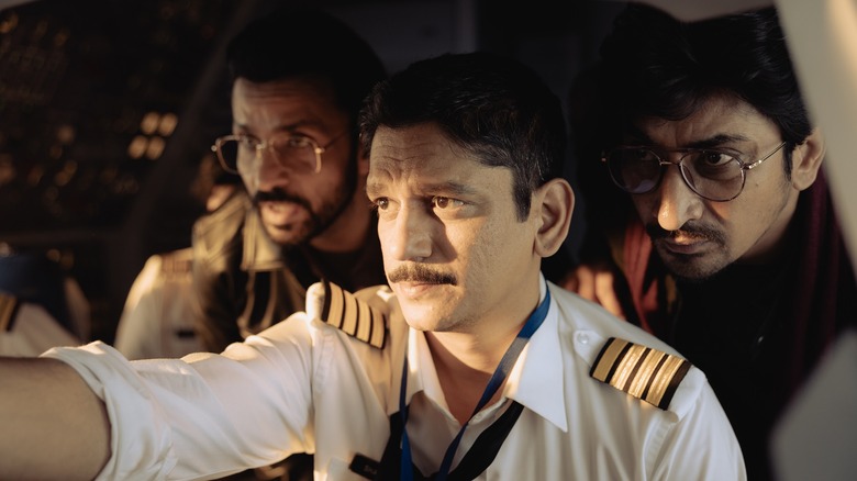 Vijay Varma as Captain Sharan Dev in IC 814: The Kandahar Hijack.