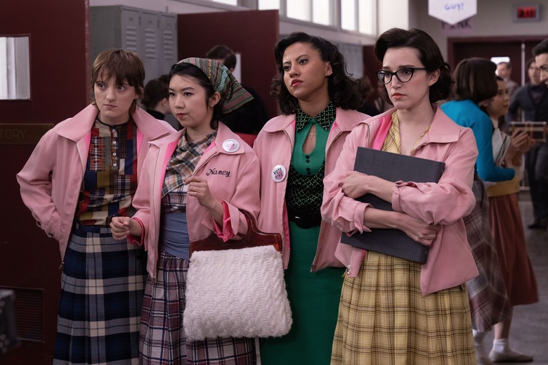 The cast of Grease: Rise of the Pink Ladies.