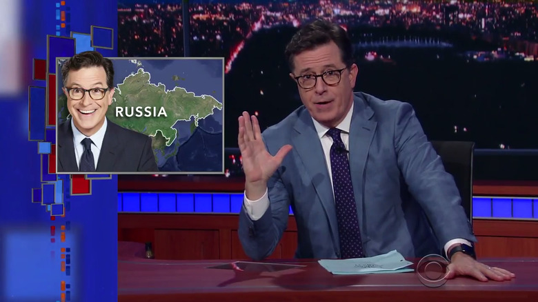 Colbert Late Show Russia