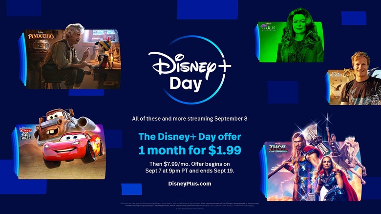 Disney Plus Day 2022 is coming on September 8.
