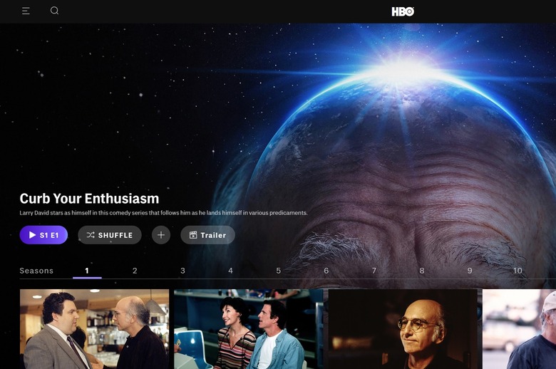 HBO Max now has a shuffle button.