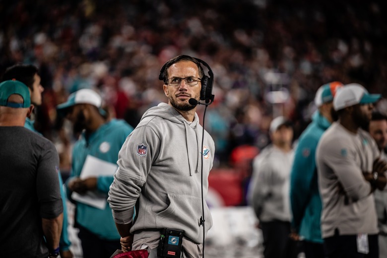 Miami Dolphins head coach Mike McDaniel in Hard Knocks.