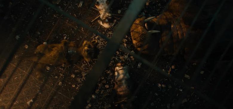 Rocket, Lylla, Teefs, and Floor in Guardians of the Galaxy Vol. 3 Good to Have Friends scene.
