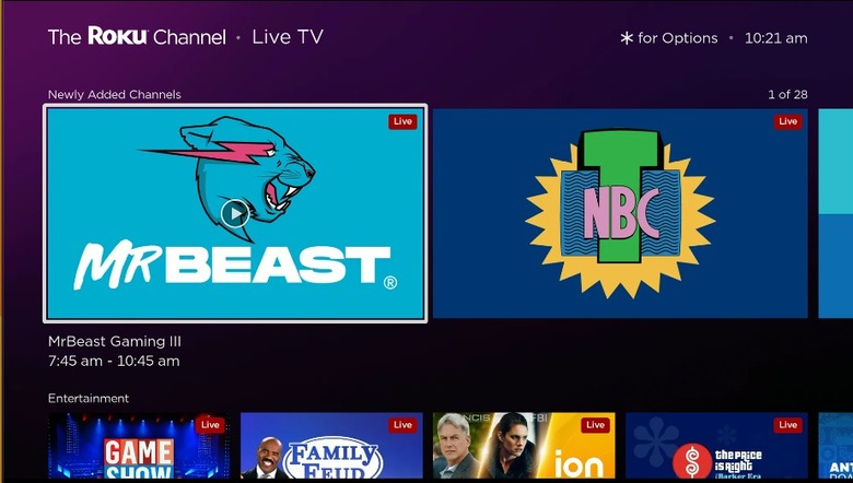 The Roku Channel is adding 40 linear TV channels in August.
