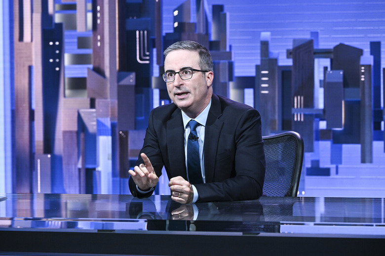 last week tonight host john oliver