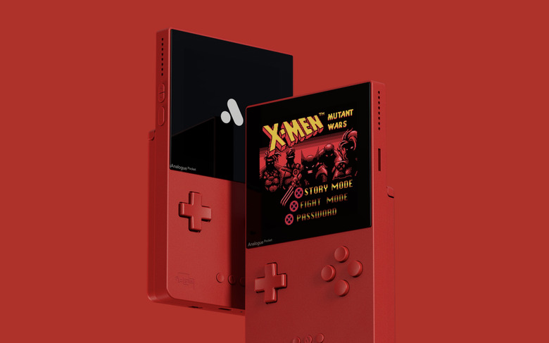 Classic red edition of the Analogue Pocket