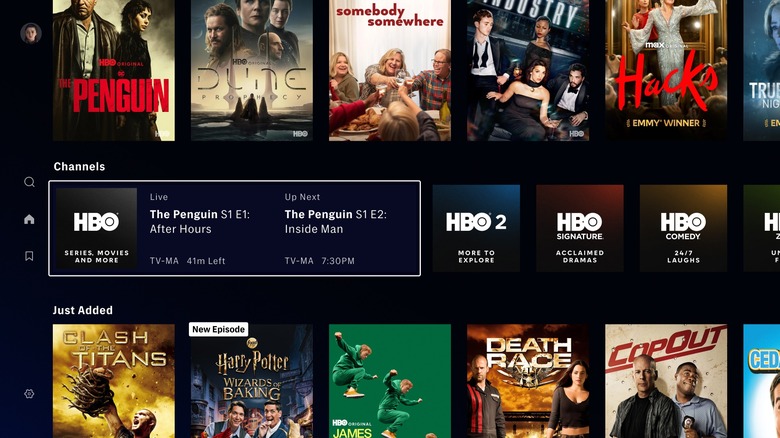Max adds live HBO channels in-app.