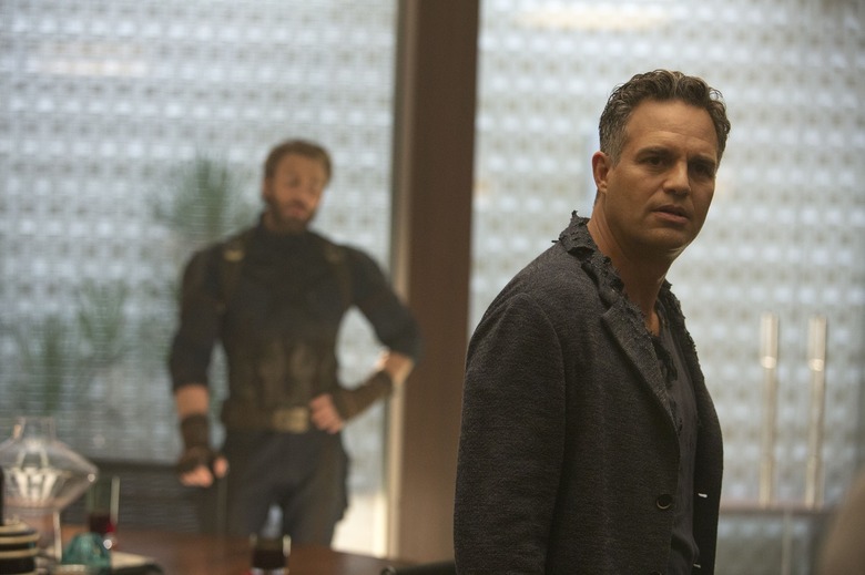 Bruce Banner (Mark Ruffalo) in Avengers Infinity War.