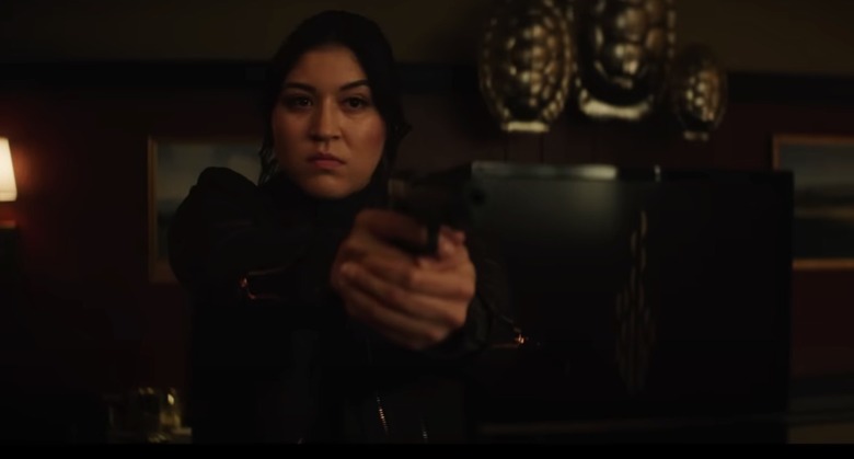 Echo (Alaqua Cox) in Marvel's Disney Plus TV show of the same name.