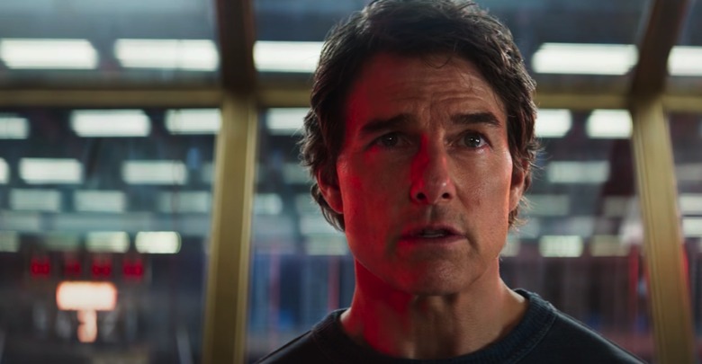 Ethan Hunt (Tom Cruise) in the first trailer for Mission: Impossible — The Final Reckoning.