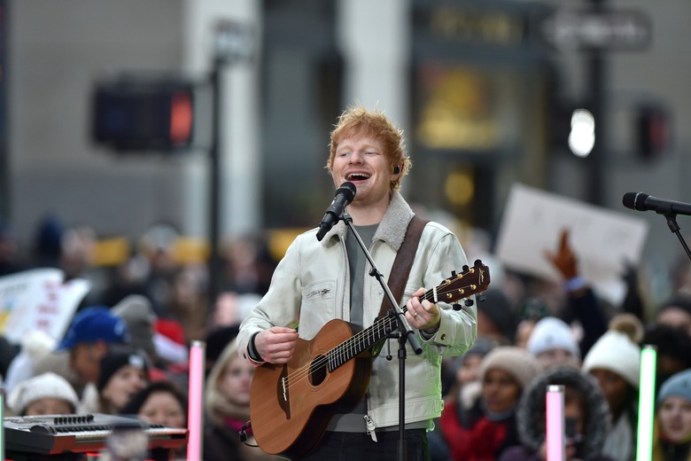 Ed Sheeran at the Today Show