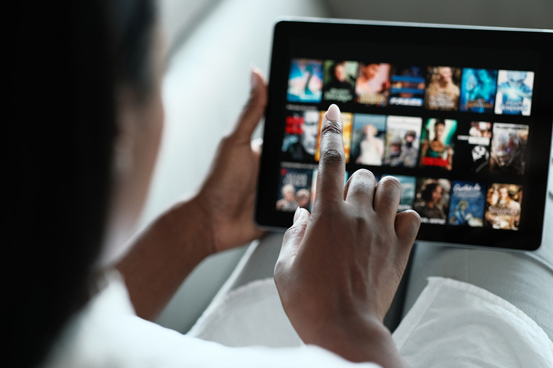 Netflix App On A Tablet