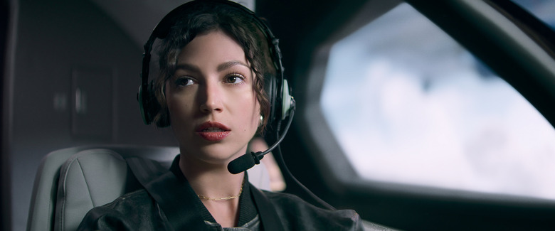 Úrsula Corberó as Camila in the Netflix movie Lift.