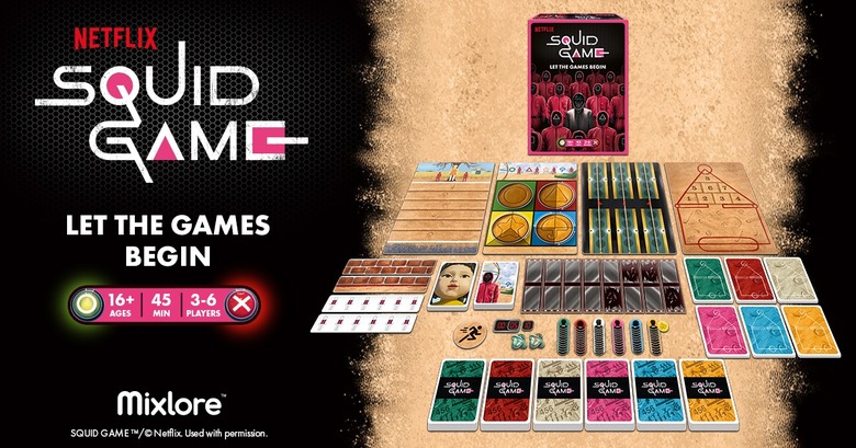 Squid Game board game.