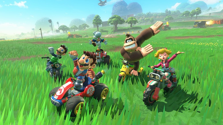 Free Roam mode in Mario Kart World.