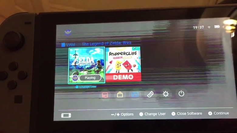 Nintendo Switch Glitch
