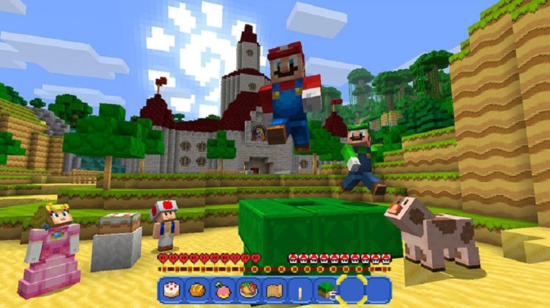 Minecraft Mario