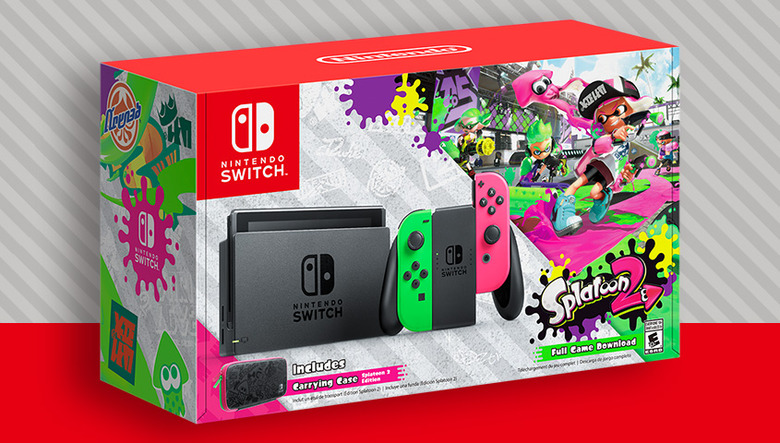 Nintendo Switch Splatoon 2 Bundle