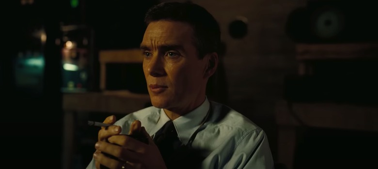 Oppenheimer (Cillian Murphy) in Oppenheimer trailer.