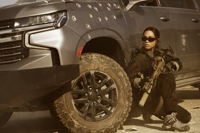 Zoe Saldana in Lioness on Paramount+