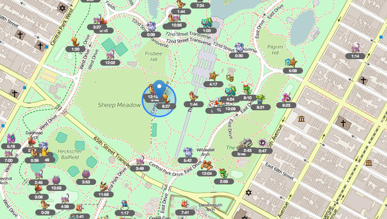 FastPokeMap