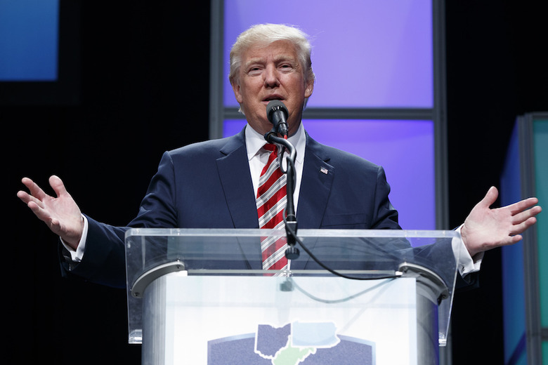 Donald Trump presidential campaign, Pittsburgh, USA - 22 Sep 2016