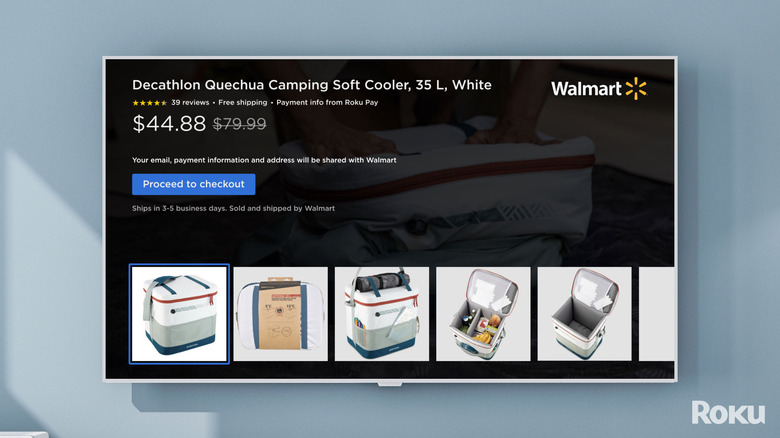 Roku and Walmart's shoppable ads.