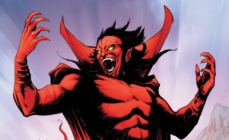 Mephisto from Marvel Comics.