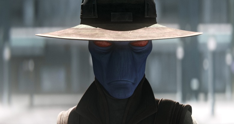 Cad Bane (voiced by Corey Burton) in Star Wars: Tales of the Underworld.