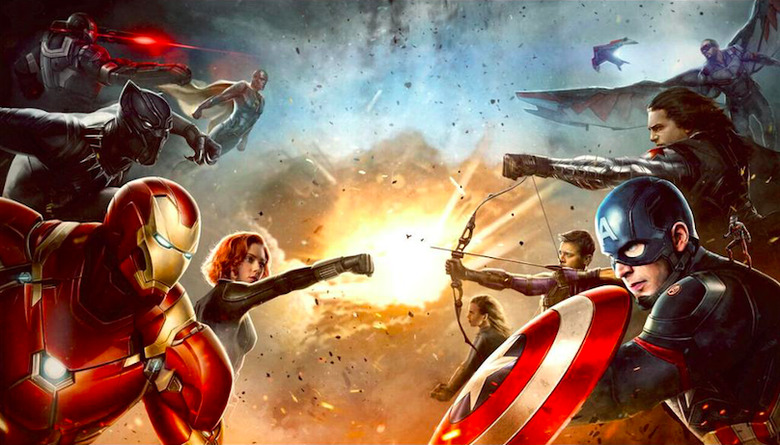 Captain America Civil War Teams