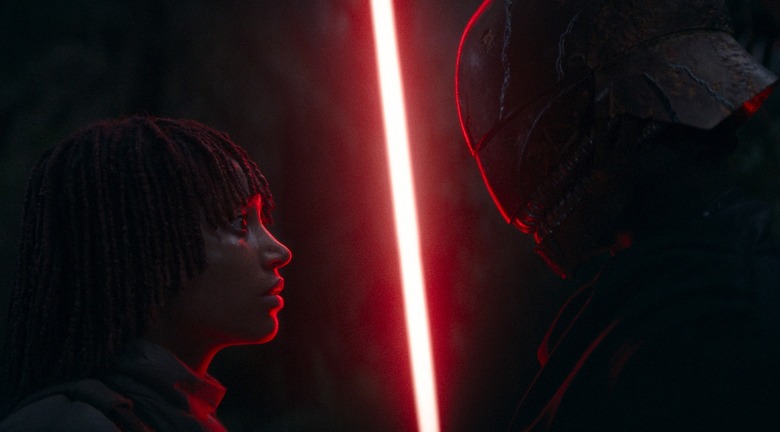Osha (Amandla Stenberg) in a scene from The Acolyte.