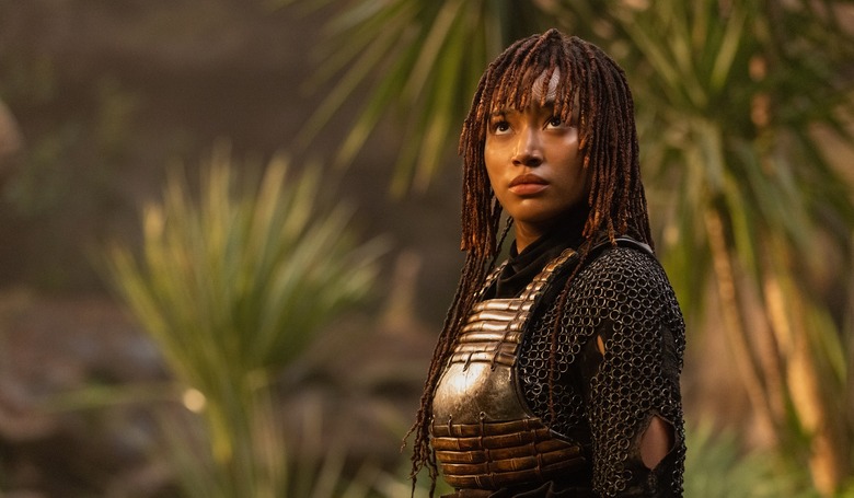 Mae (Amandla Stenberg) in The Acolyte.
