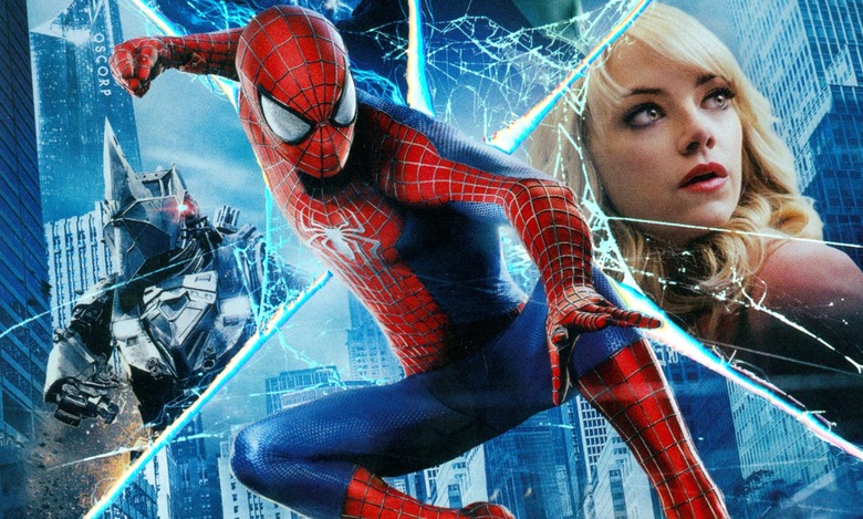 The Amazing Spider-Man 2 Blu-ray cover.