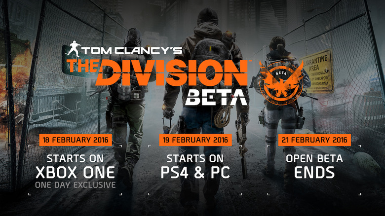 The Division Open Beta